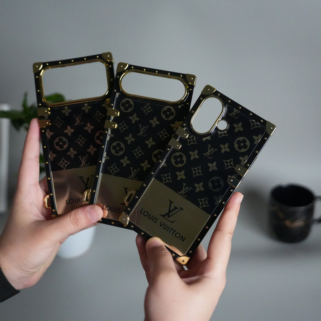 Luxury Brand Shiny Trunk Case For iPhone 17-12s mysite