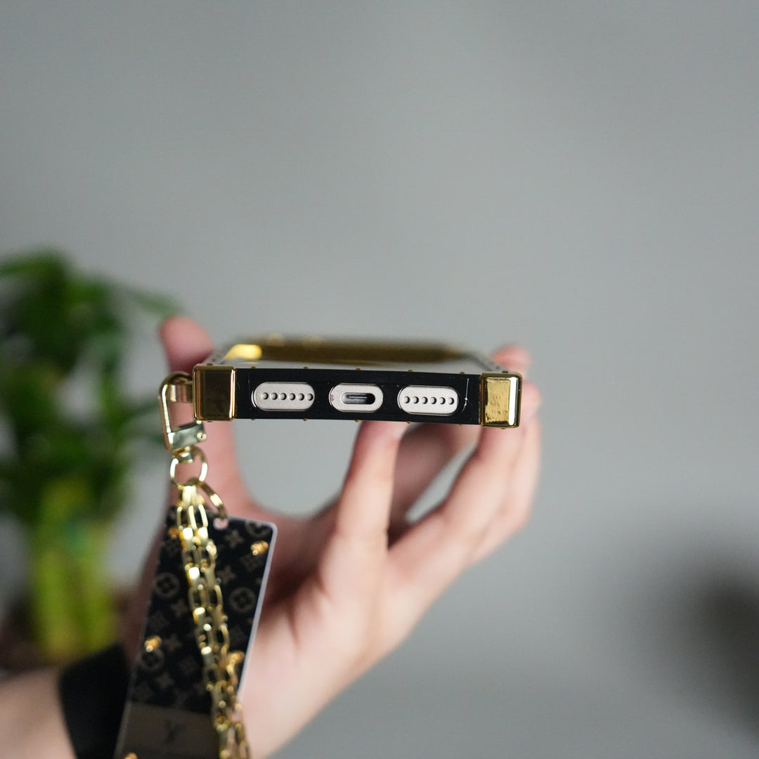 Luxury Brand Shiny Trunk Case For iPhone 17-12s mysite