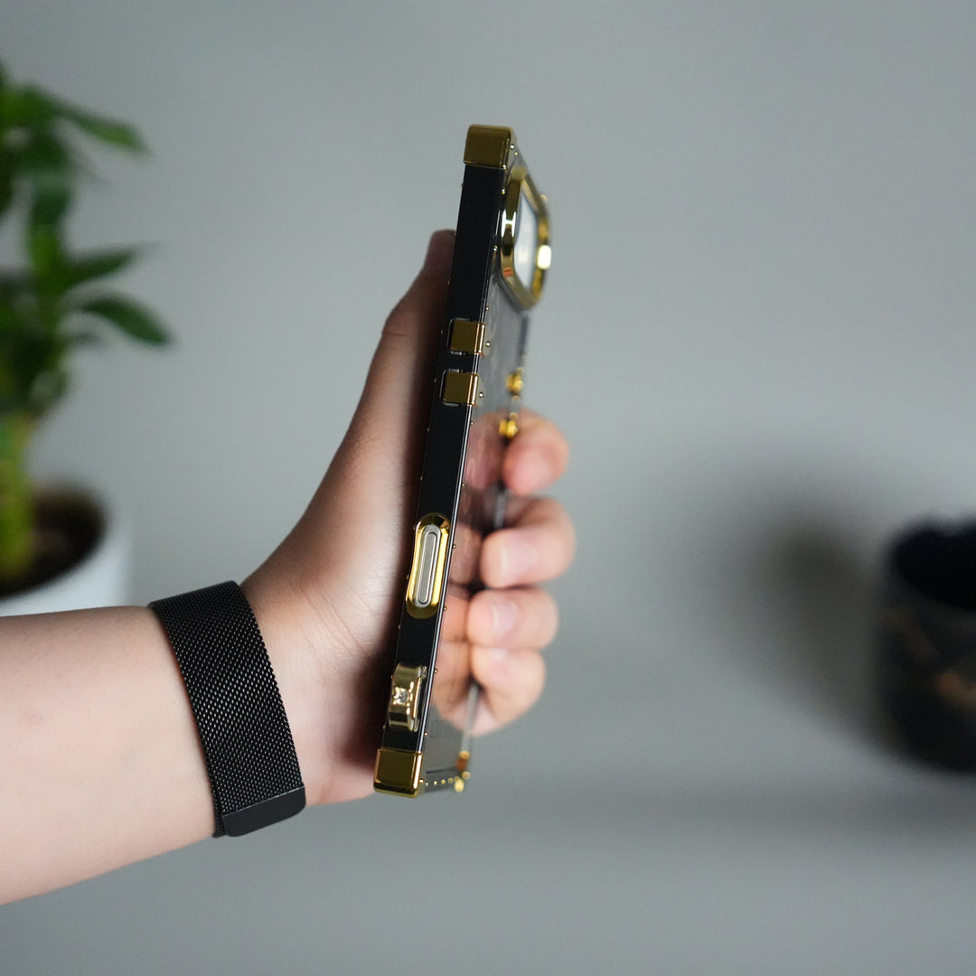 Luxury Brand Shiny Trunk Case For iPhone 17-12s mysite