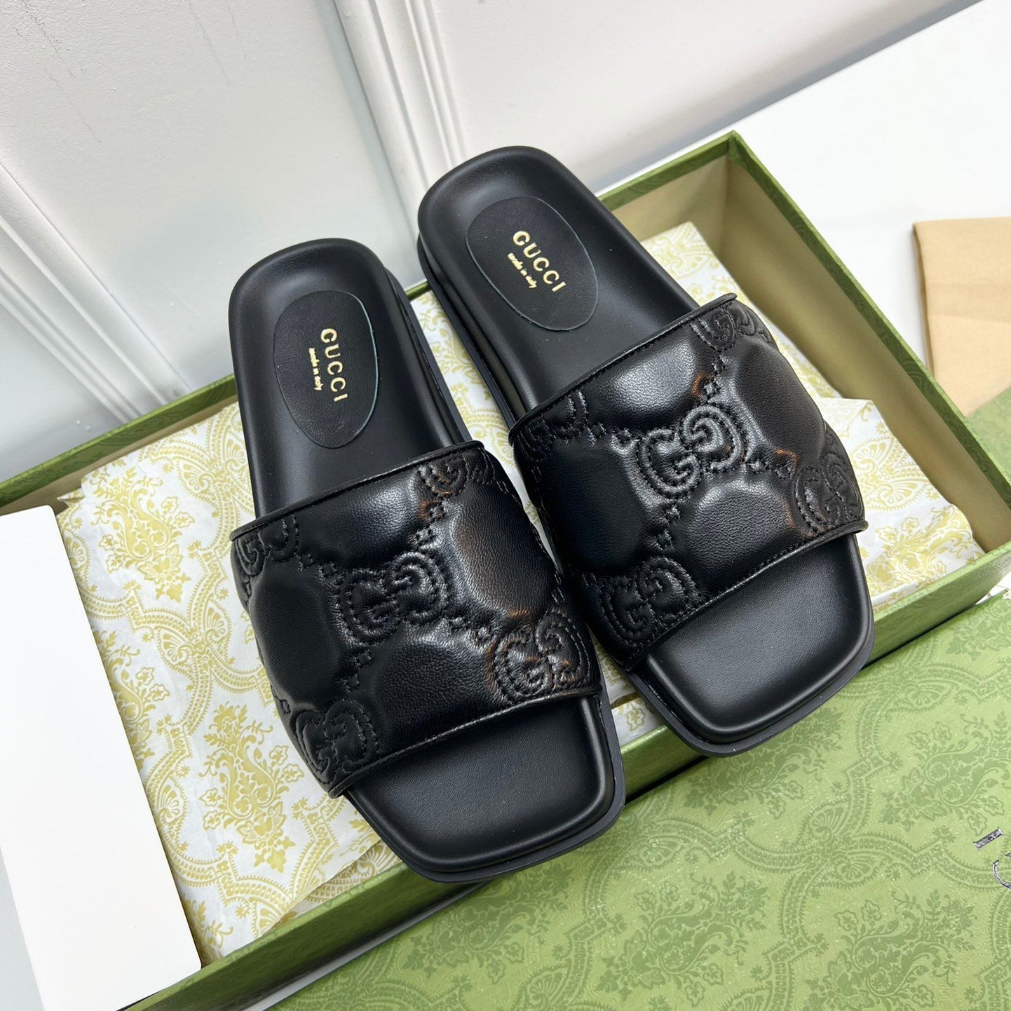 Trendy Embossed Flat Slippers mysite