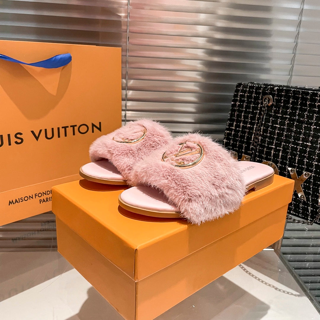 Fur Lock It Sandals mysite