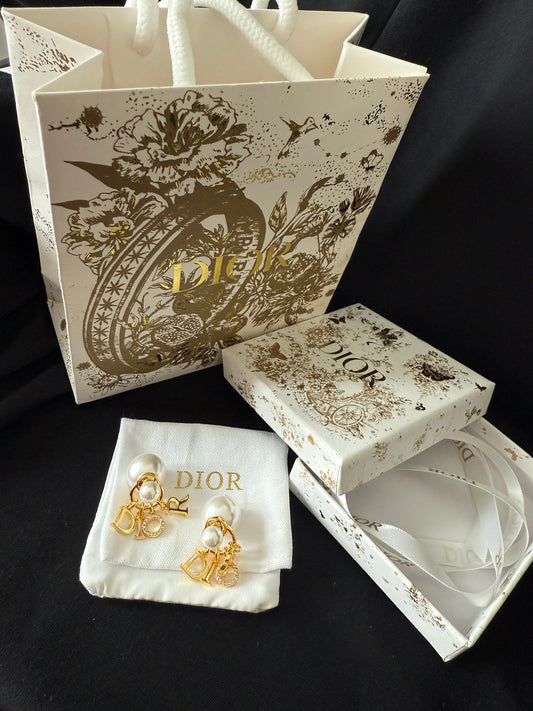 D!0r pearl earring  earrings mysite