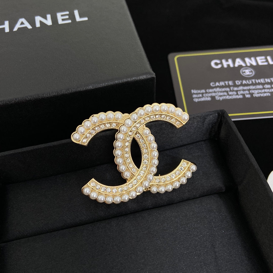 Temperament Pearl Diamond Brooch mysite