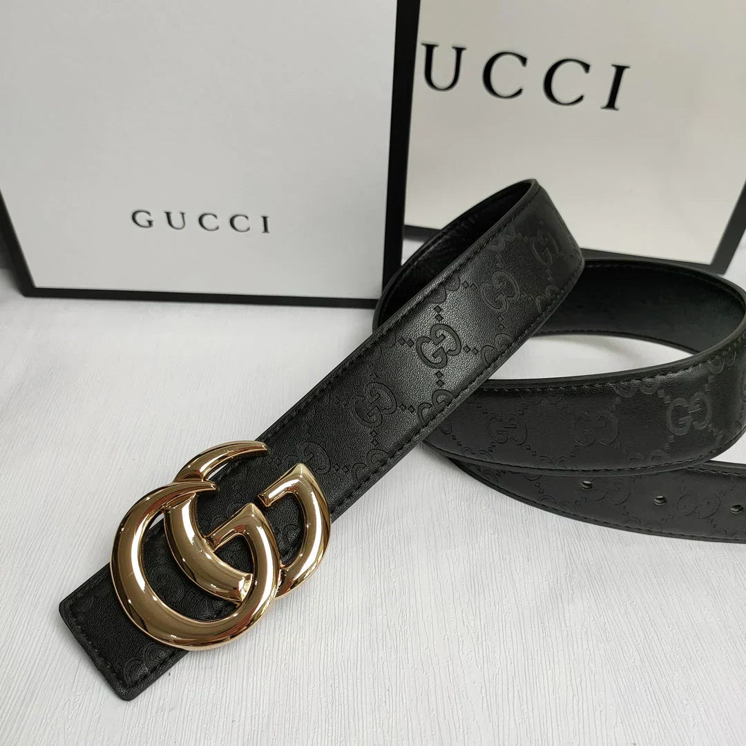 4 Colors Fashion printed leather belt mysite