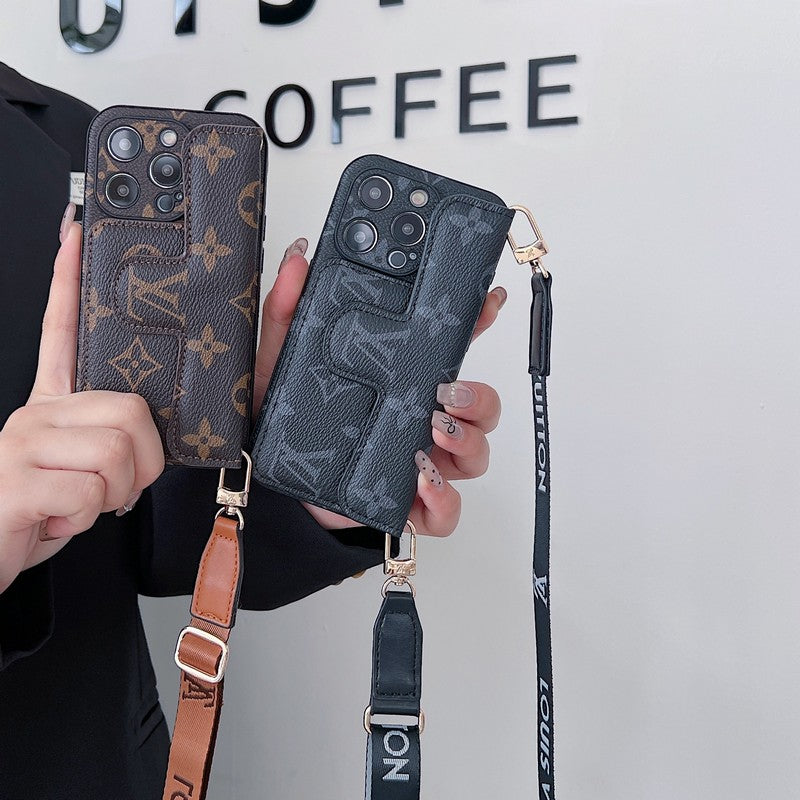 Lou Side Card Holder Crossbody iPhone Case mysite