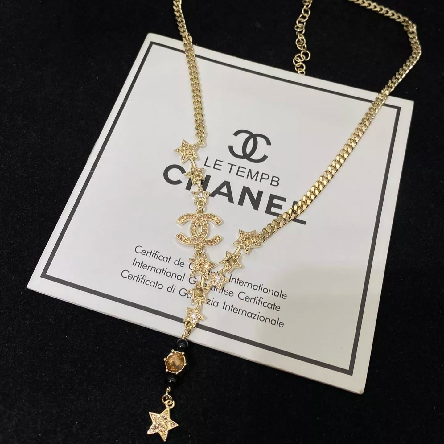 Premium Star Long Pendant Necklace mysite