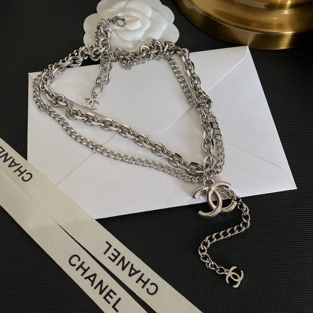 Fashion Simple Pendant Logo Necklace mysite