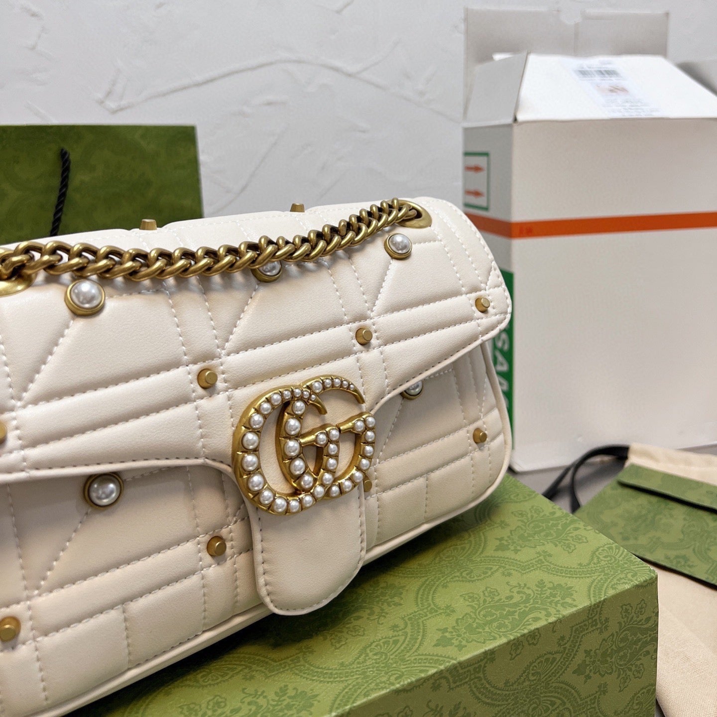 Classic Marmont Pearl Handle Bag mysite