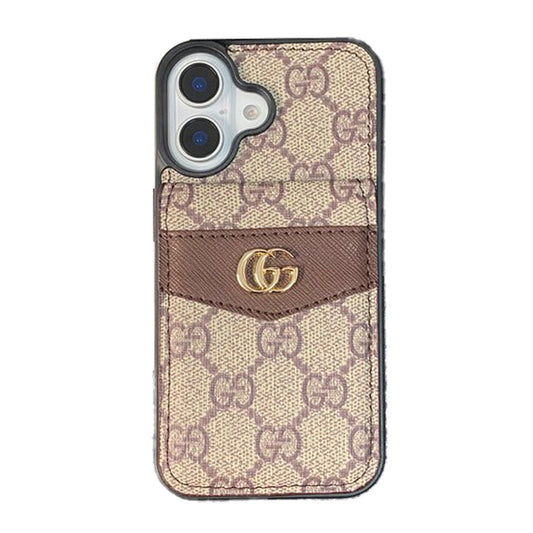 Luxury Case with  CARD BAG IPHONE CASEs mysite