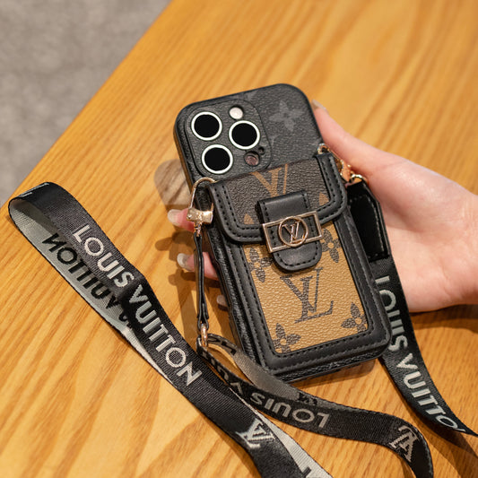 Lou Card Holder Crossbody iPhone Case-ss mysite