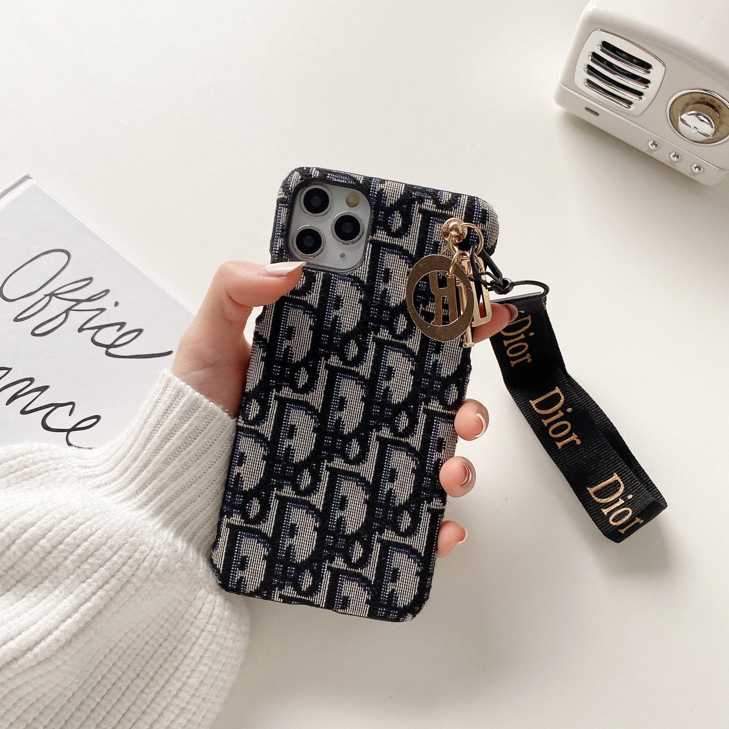 CD iPhone Case With Strap Black-GS240315 mysite
