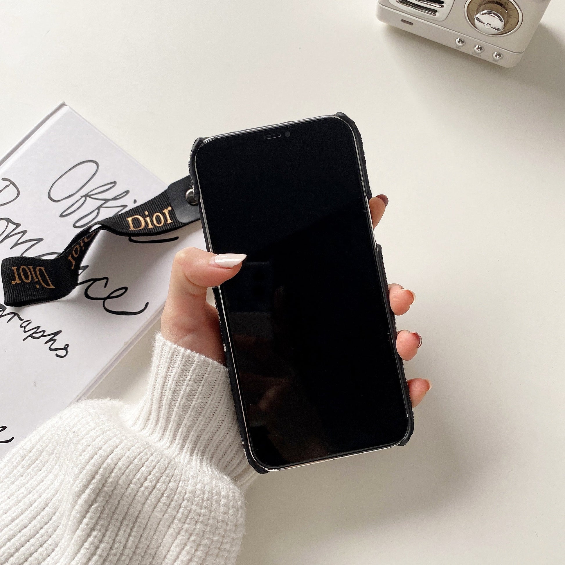 CD iPhone Case With Strap Black-GS240315 mysite