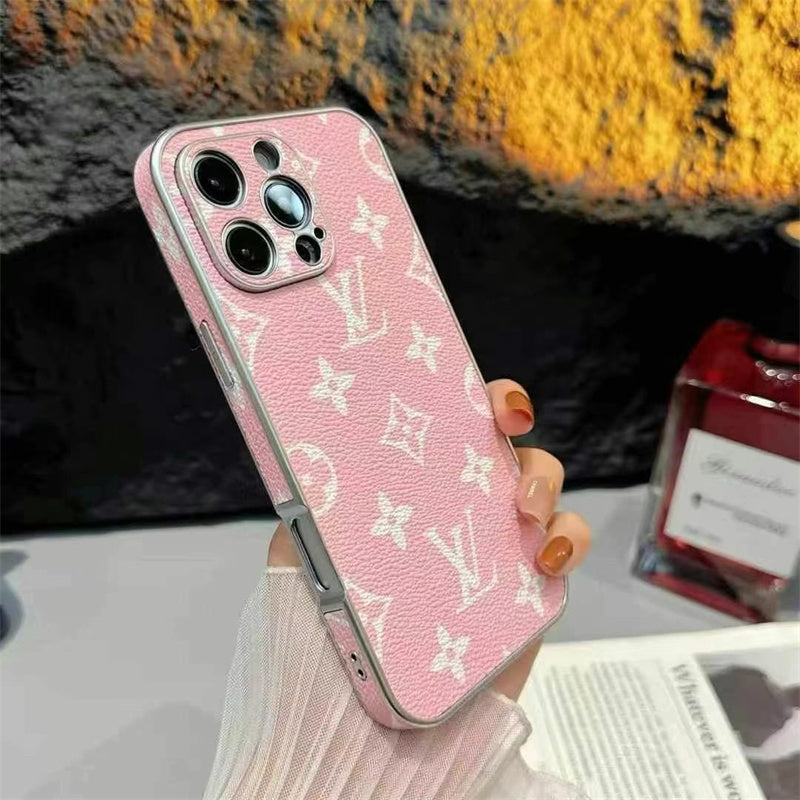 Luxury LV Leather iPhone Cases mysite
