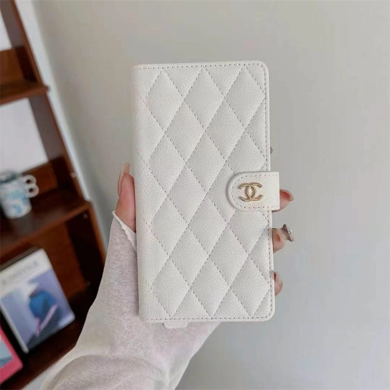Premium Chanel Leather Wallet Leather Crossbody Bag Apple iPhone Cases mysite