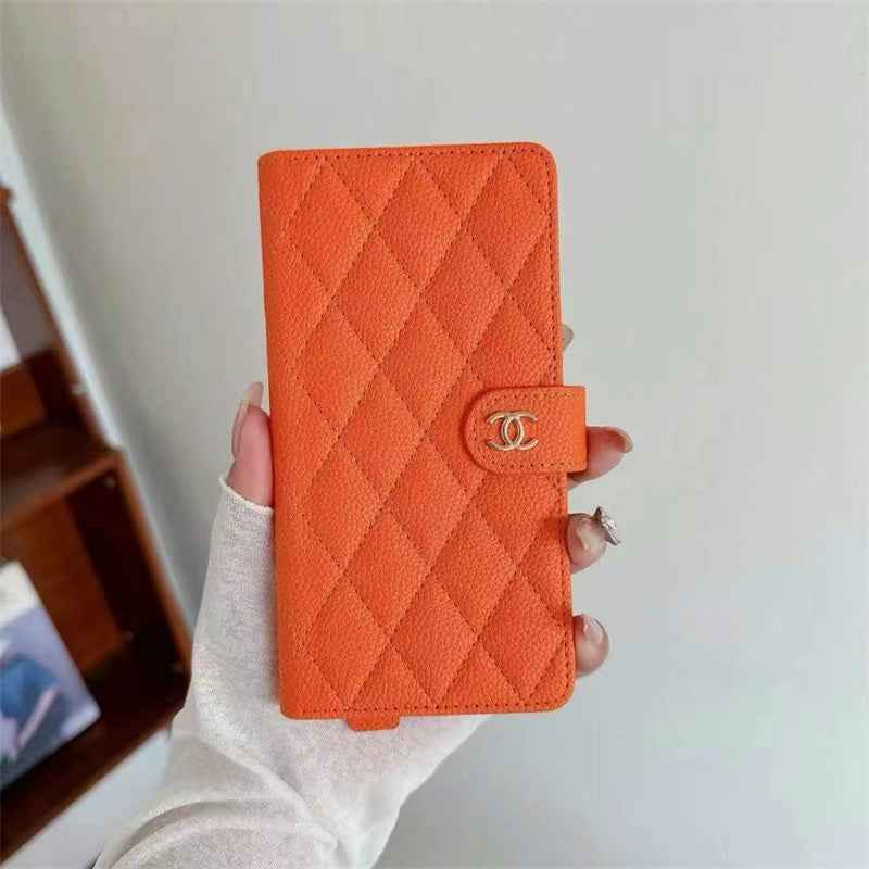 Premium Chanel Leather Wallet Leather Crossbody Bag Apple iPhone Cases mysite