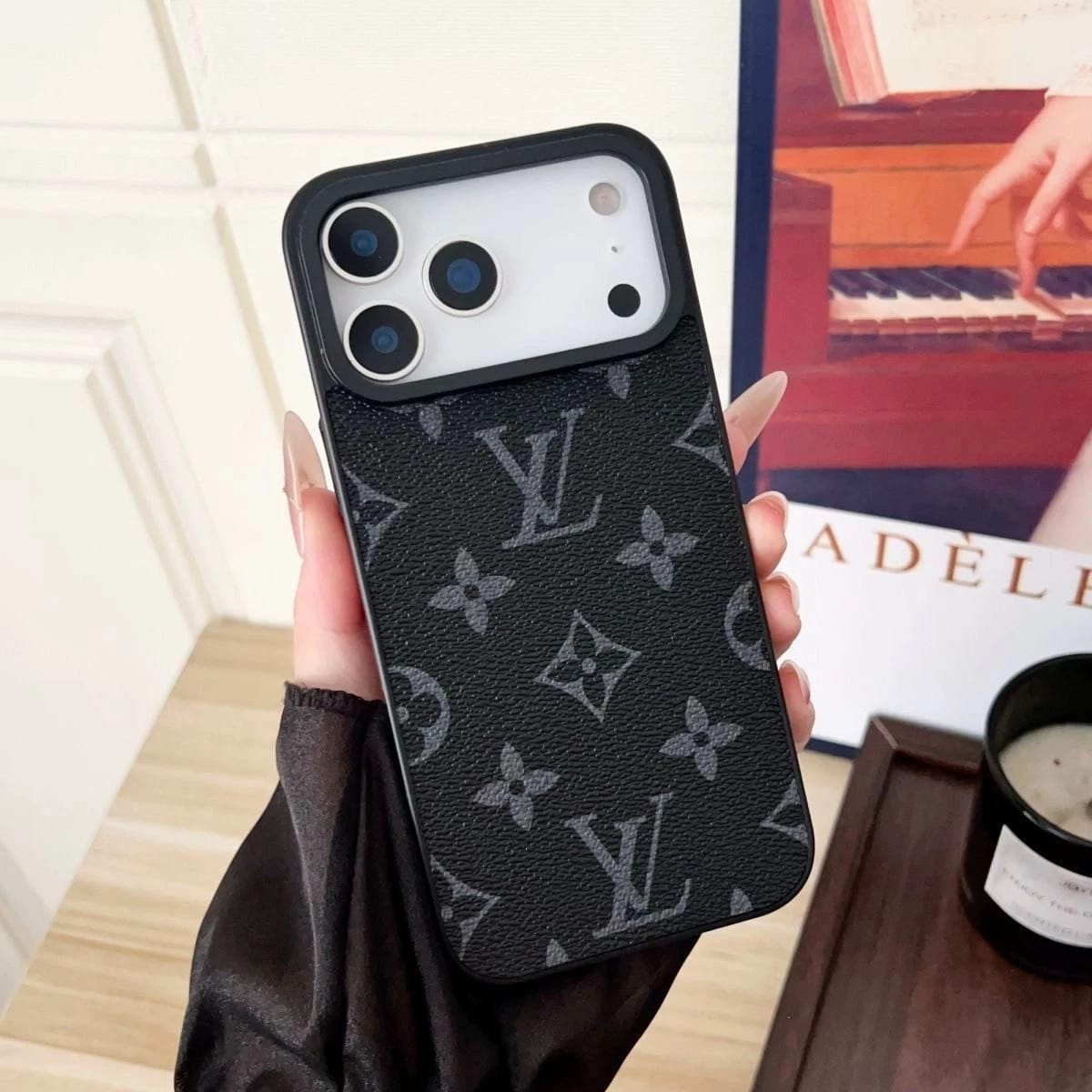 Luxury Designer Leather  Case For iPhone 17 / 16 / 15 / 14s mysite