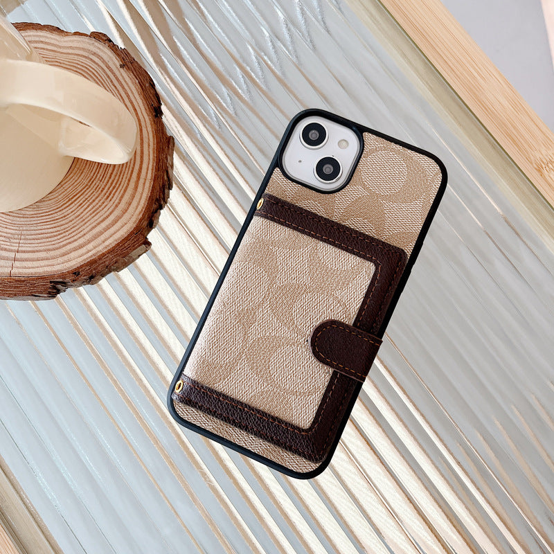 Coach iPhone Case With Wallet And Crossbody Strap White -XK240402 mysite