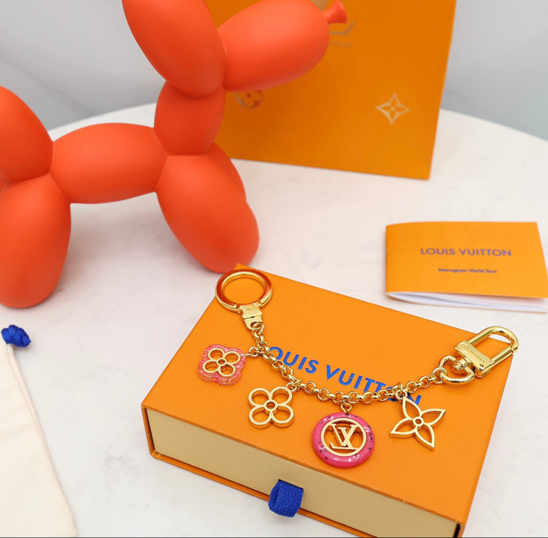 Luxury keychain mysite