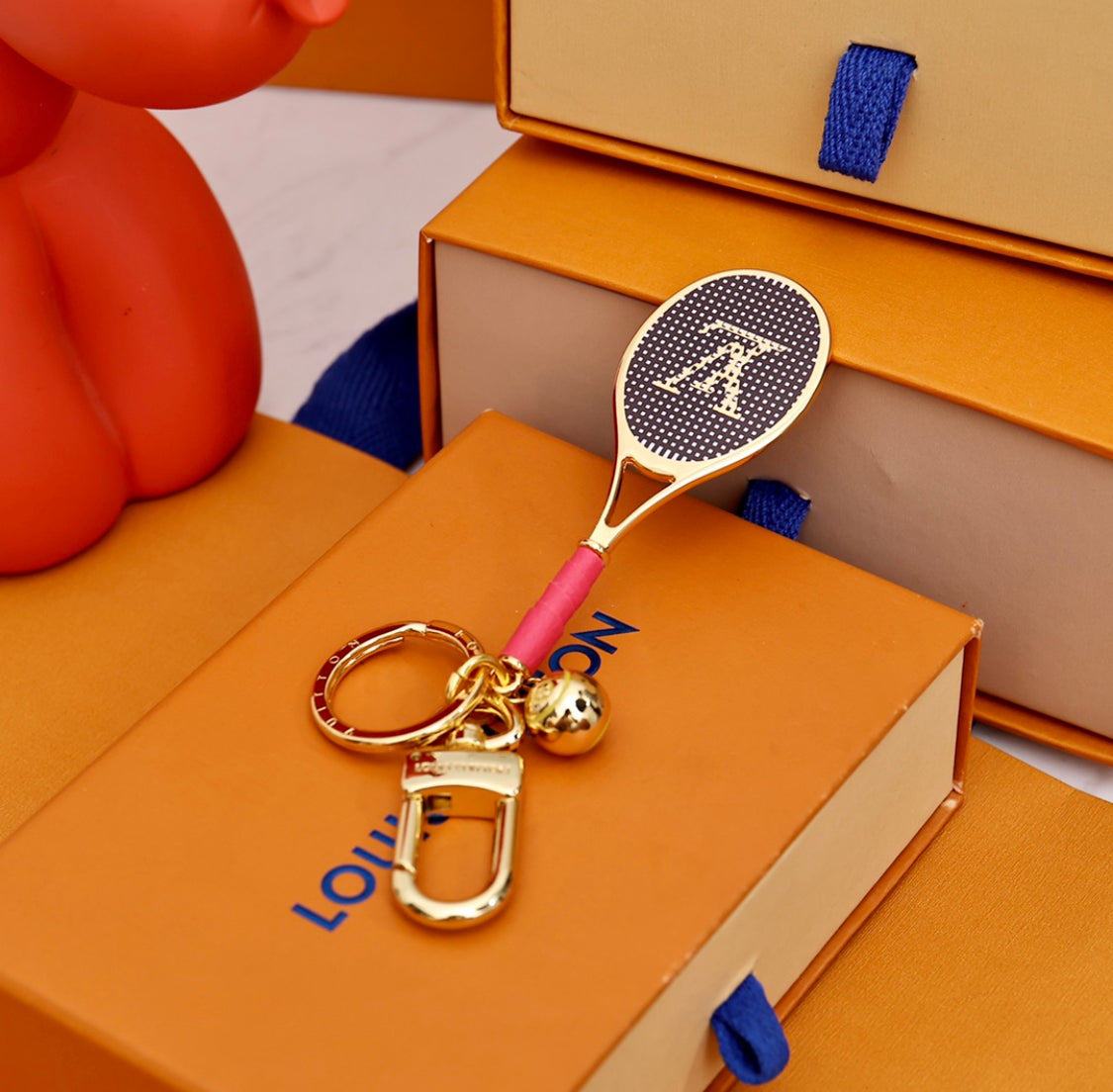 tennis racket LV keychain mysite