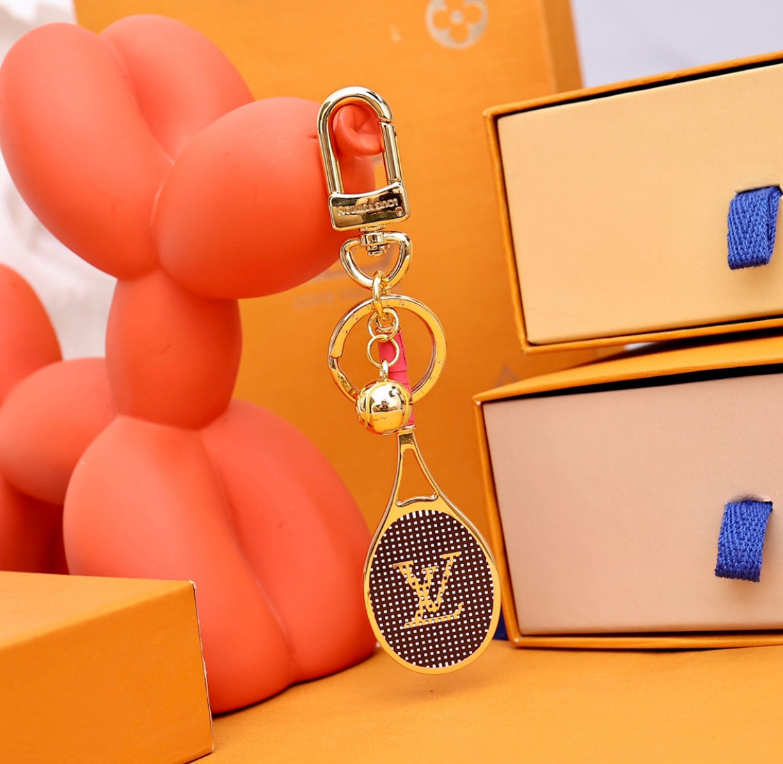 tennis racket LV keychain mysite