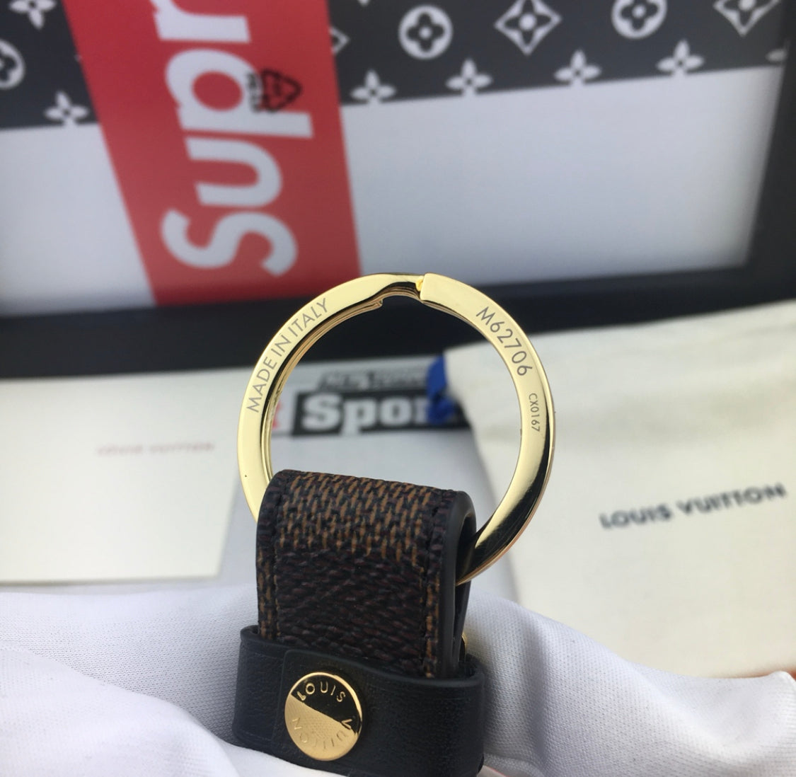 Luxury keychain mysite