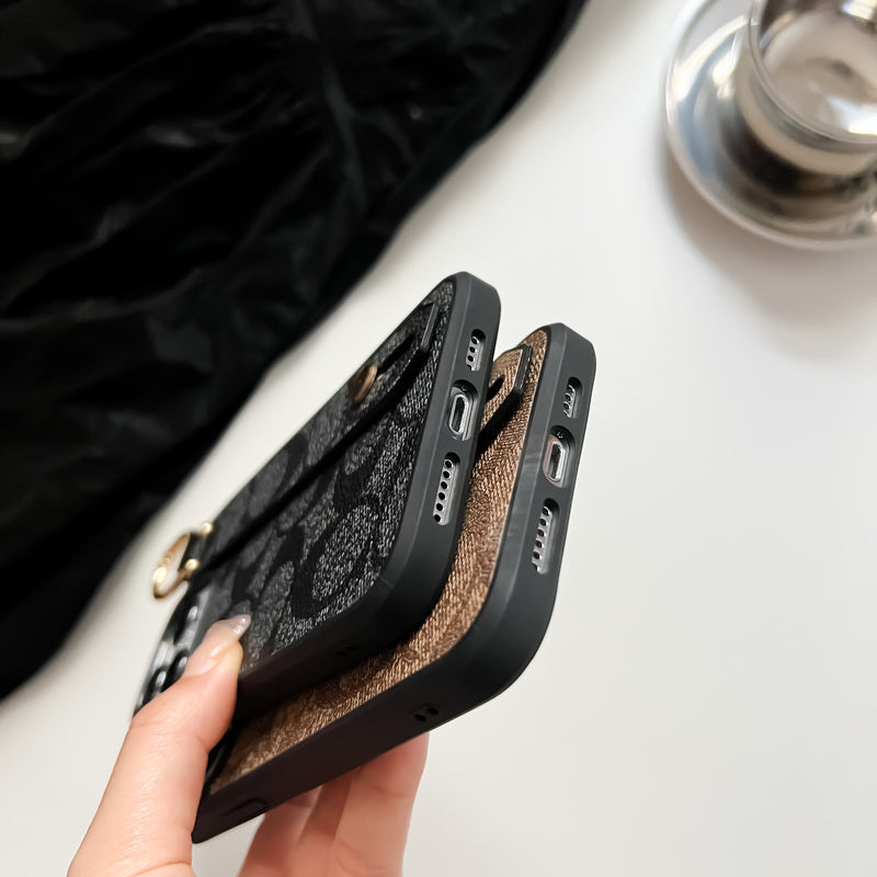 Coach iPhone Case With Holder Black-SW240330 mysite