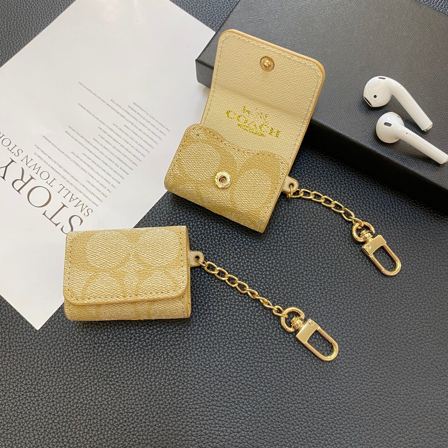 Luxury Coach AirPods 3rd Generation Cases Coffee-YH240425 mysite