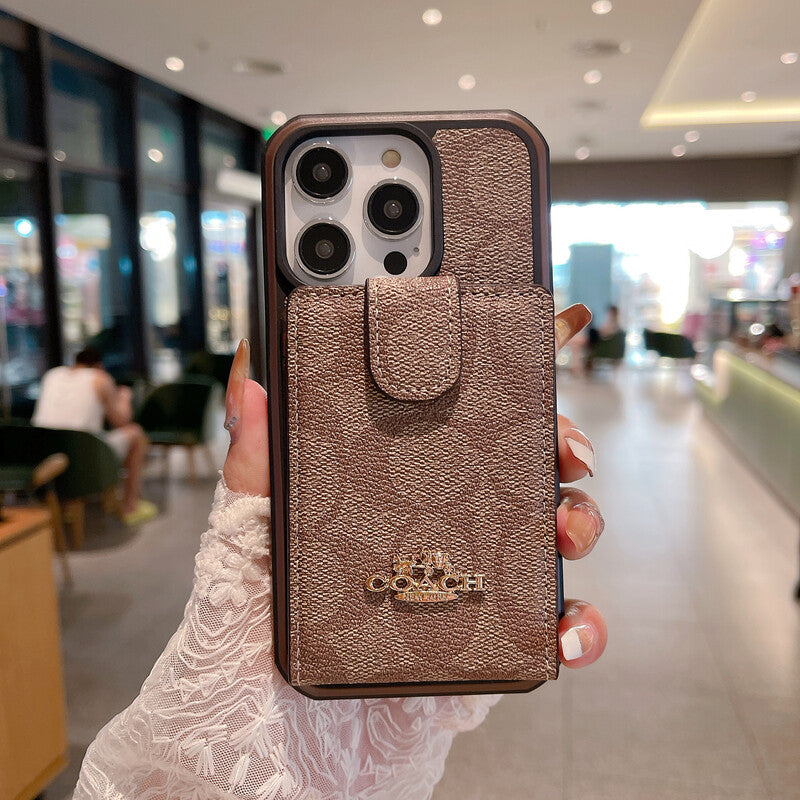 Coach iPhone Case With Wallet -LBK241416 mysite