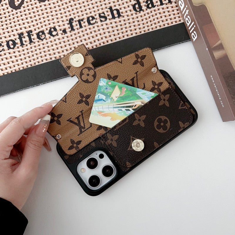 Lou Card Holder Chain iPhone Case mysite