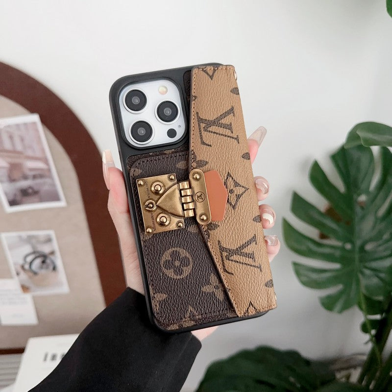Lou Card Holder Chain iPhone Case mysite