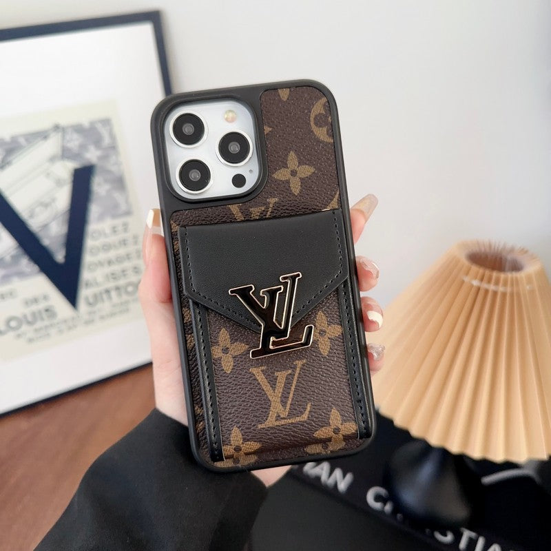 Lou Card Bag Five Color Chain iPhone Case mysite