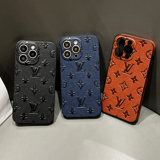 Lou Color Leather iPhone Case mysite
