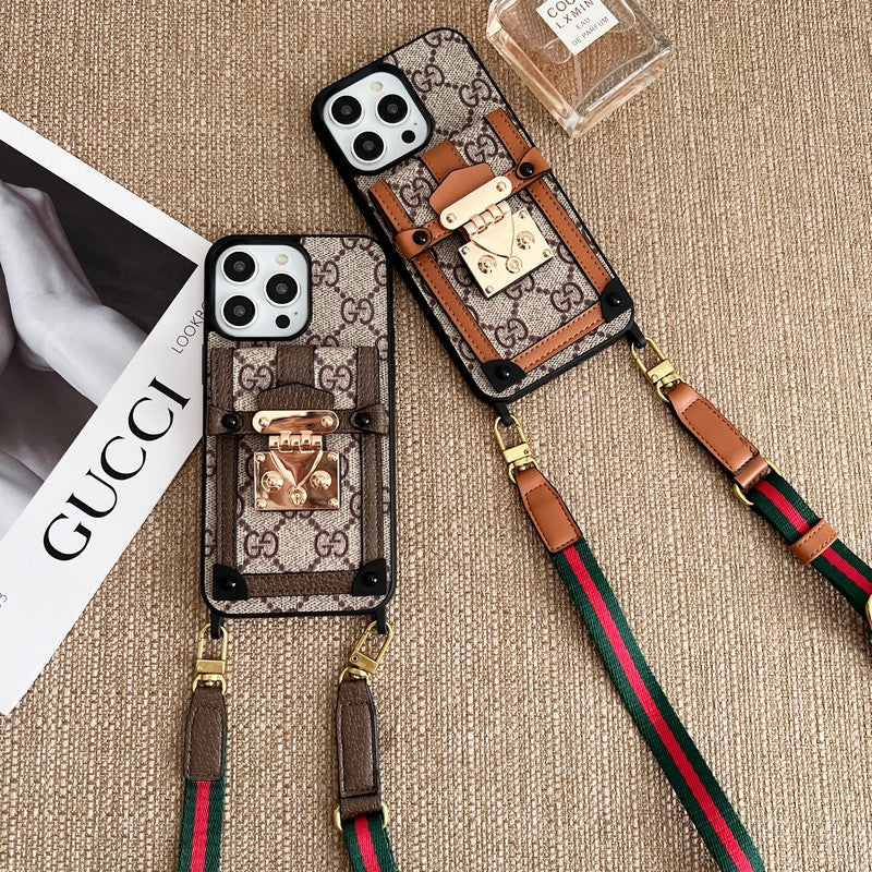 GG Card Bag Chain Classic iPhone Case mysite
