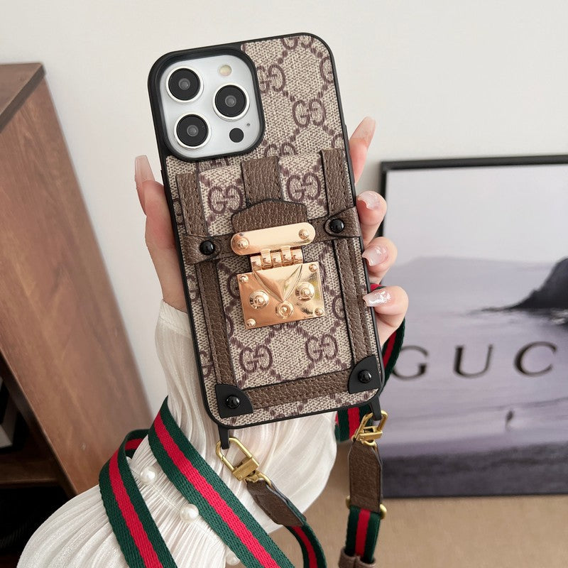 GG Card Bag Chain Classic iPhone Case mysite