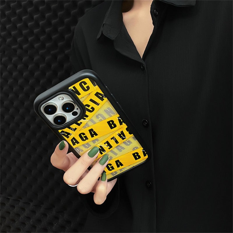 BB Yellow & Red iPhone Case mysite