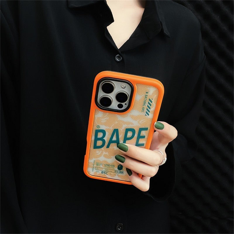 Ape Orange Cover iPhone Case mysite