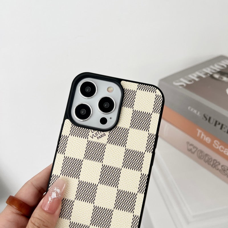 Lou Black & White Crossbody iPhone Case mysite