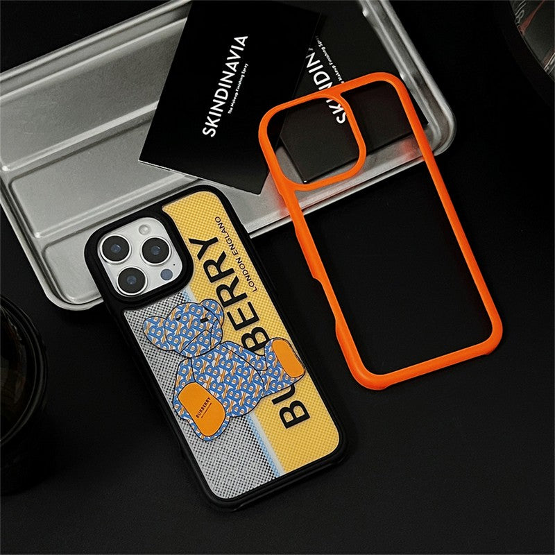 Bur Orange iPhone Case mysite