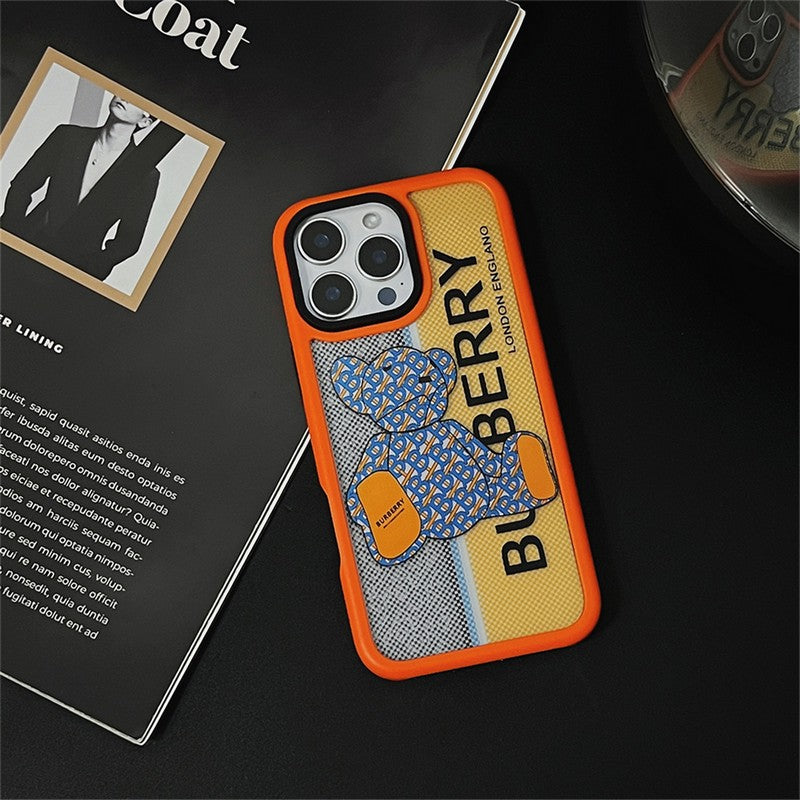 Bur Orange iPhone Case mysite