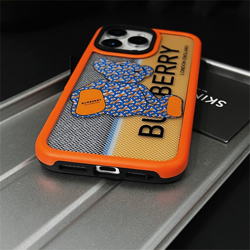 Bur Orange iPhone Case mysite