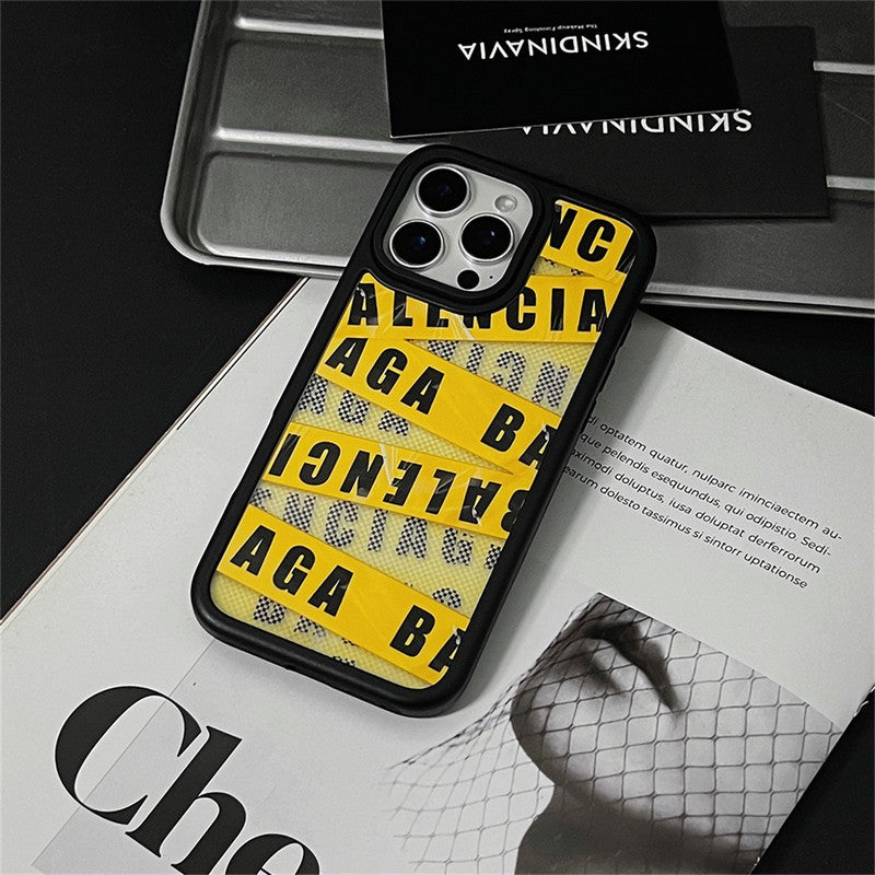 BB Yellow & Red iPhone Case mysite
