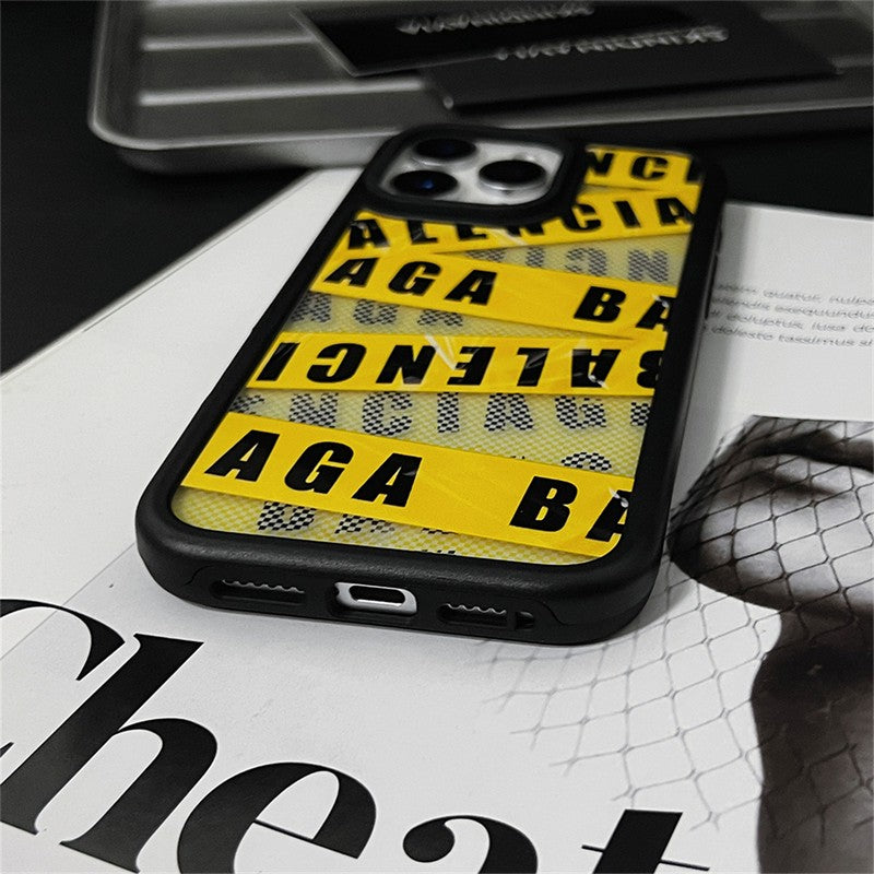BB Yellow & Red iPhone Case mysite