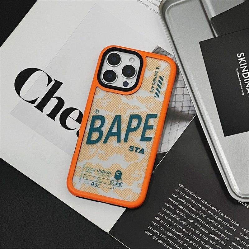 Ape Orange Cover iPhone Case mysite