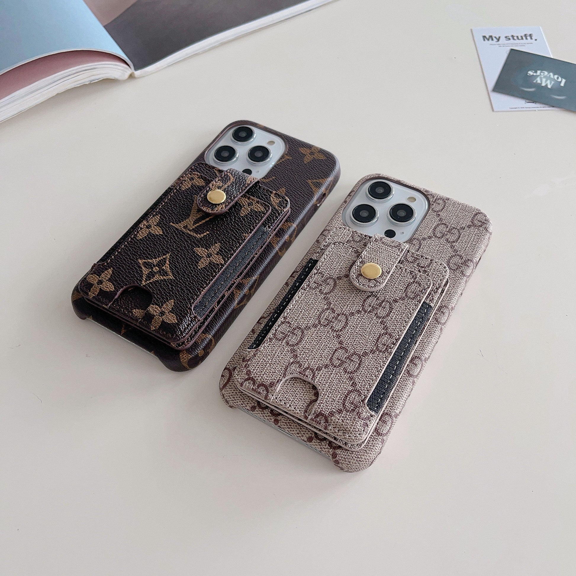 Lou Card Holder iPhone Case mysite