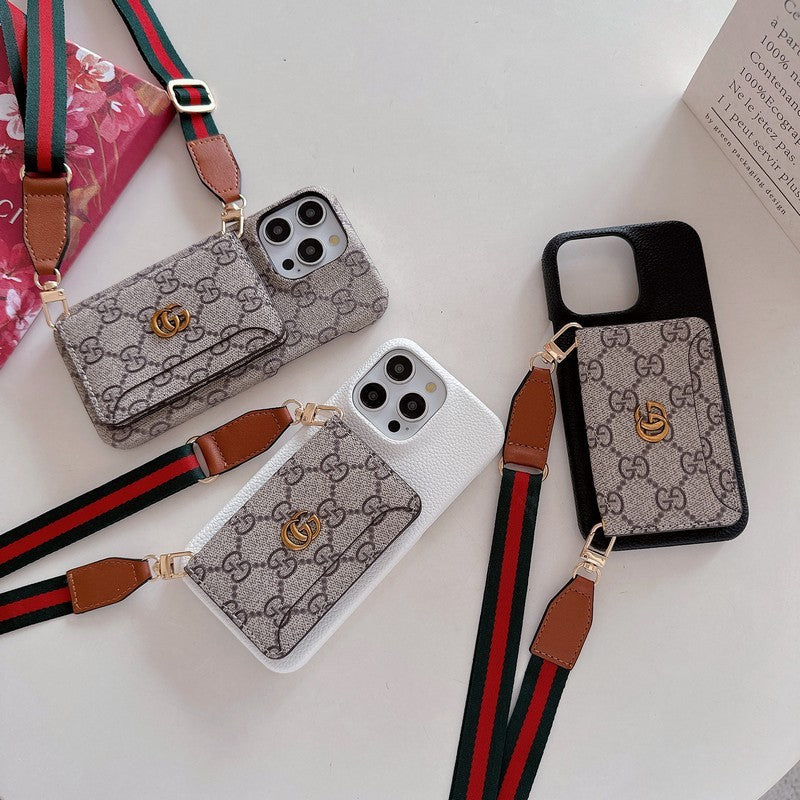 GG Card Bag Crossbody Classic iPhone Case mysite