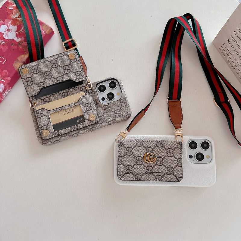 GG Card Bag Crossbody Classic iPhone Case mysite