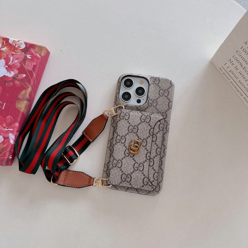 GG Card Bag Crossbody Classic iPhone Case mysite