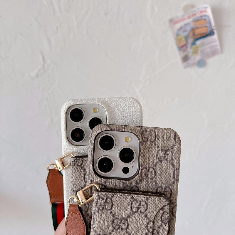 GG Card Bag Crossbody Classic iPhone Case mysite