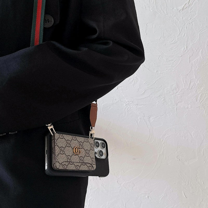 GG Card Bag Crossbody Classic iPhone Case mysite