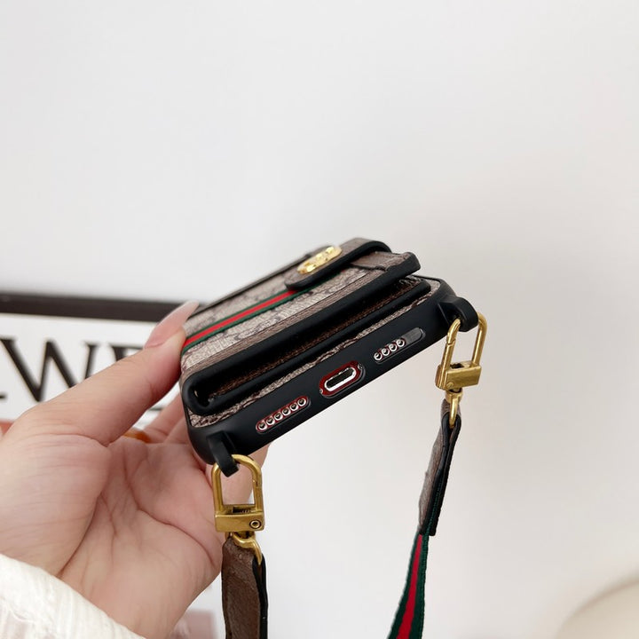 Luxury Card Bag Chain Classic iPhone Cases mysite